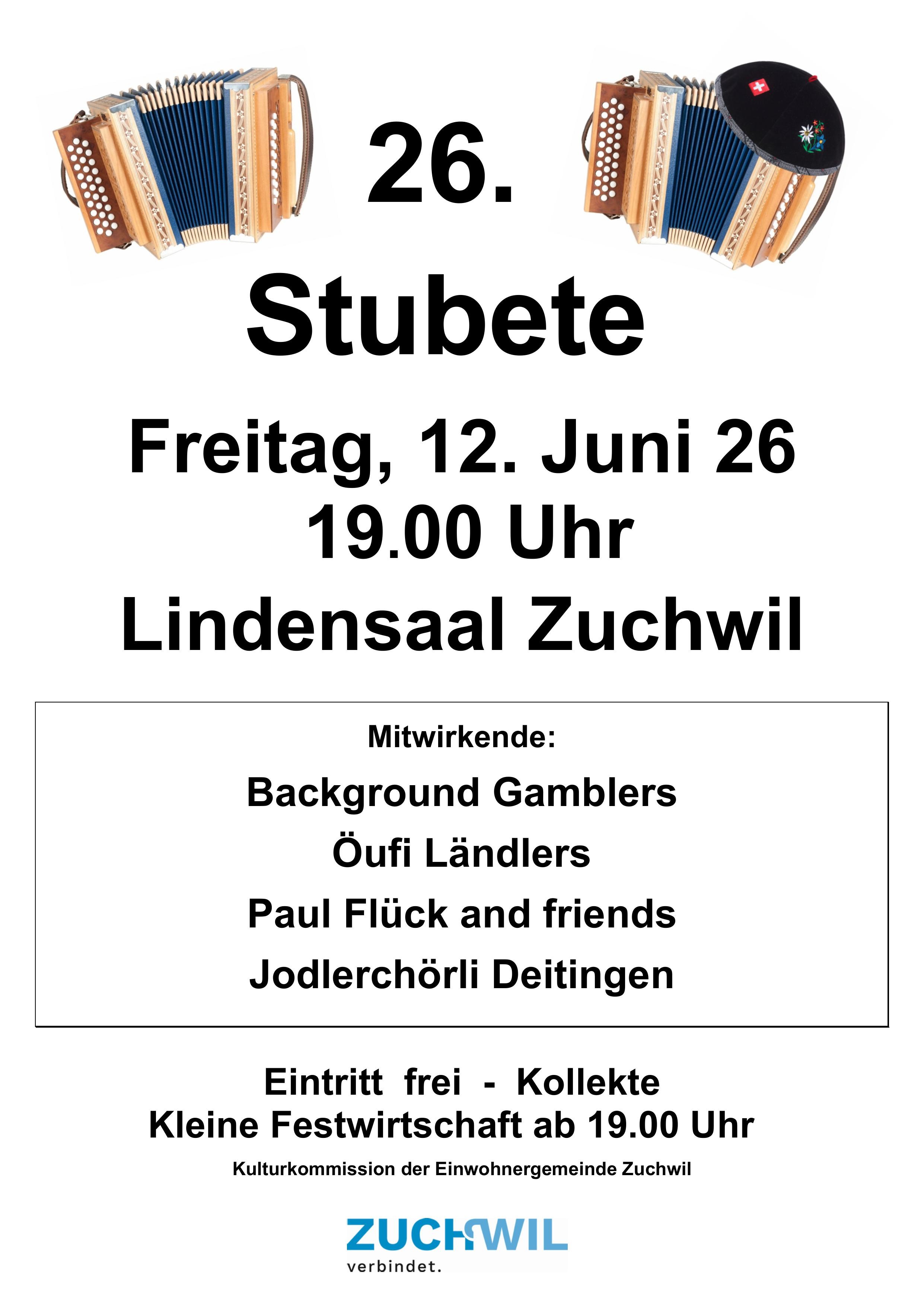 Stubete im Lindensaal Zuchwil